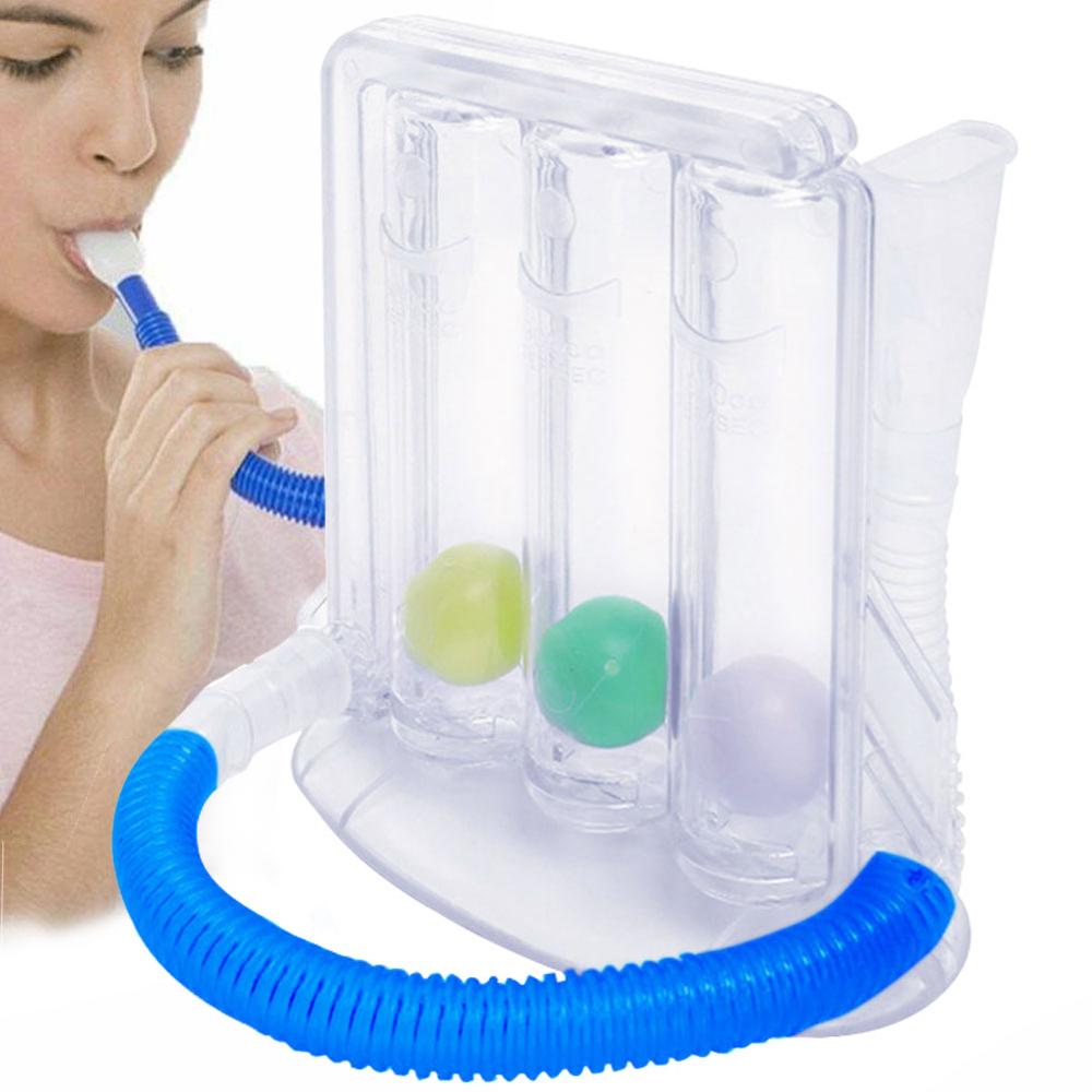 Three Ball Instrument Breath Training Student Vital Capacity Measuring Instrument Lung Function Exercise Rehabilitation Three Ball Instrument Breath Training Student Vital Capacity Measuring Instrument Lung Function Exercise Rehabilitation