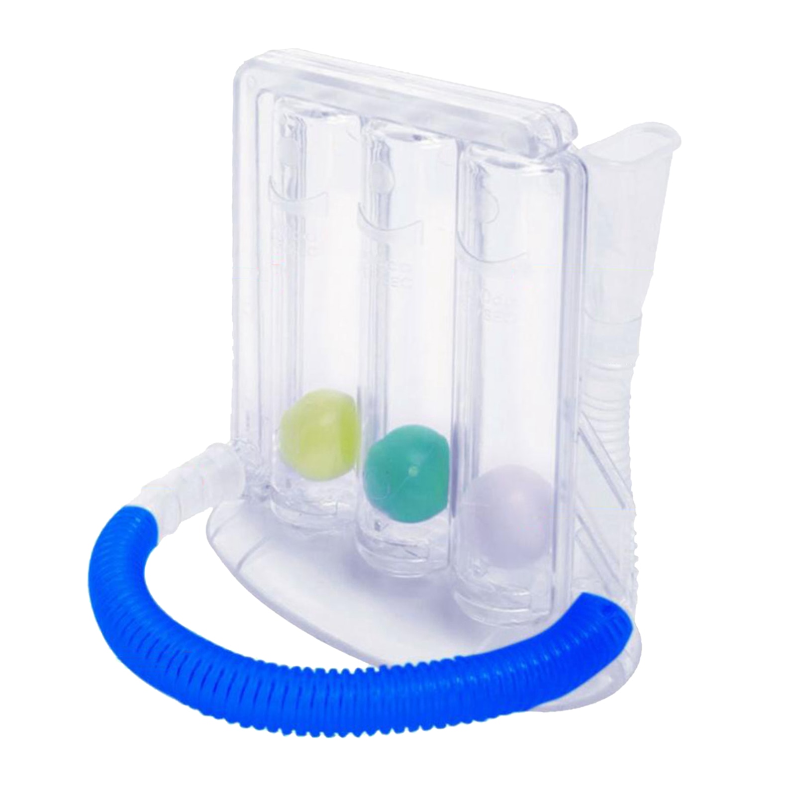 Three Ball Spirometer Lung Exerciser