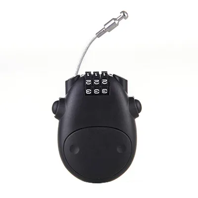 Three Digit Code Helmet Lock Cable Three Digit Code Helmet Lock Cable