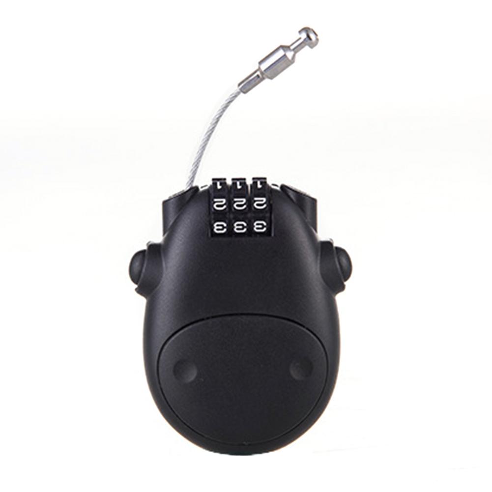 Three Digit Code Helmet Lock Cable Three Digit Code Helmet Lock Cable