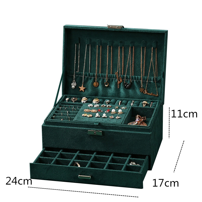 Three Layer Large Jewelry Organizer