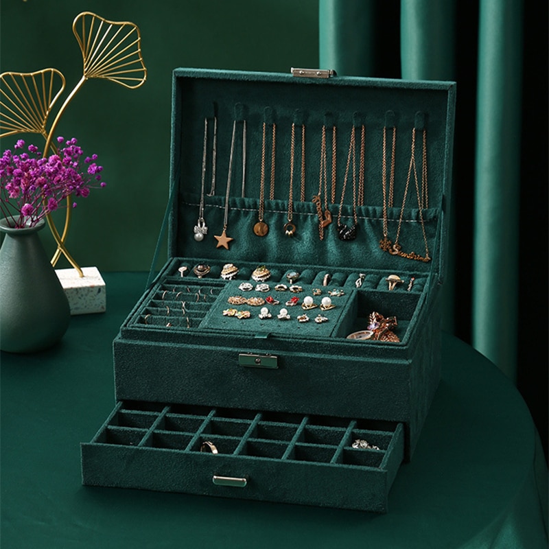 Three Layer Large Jewelry Organizer