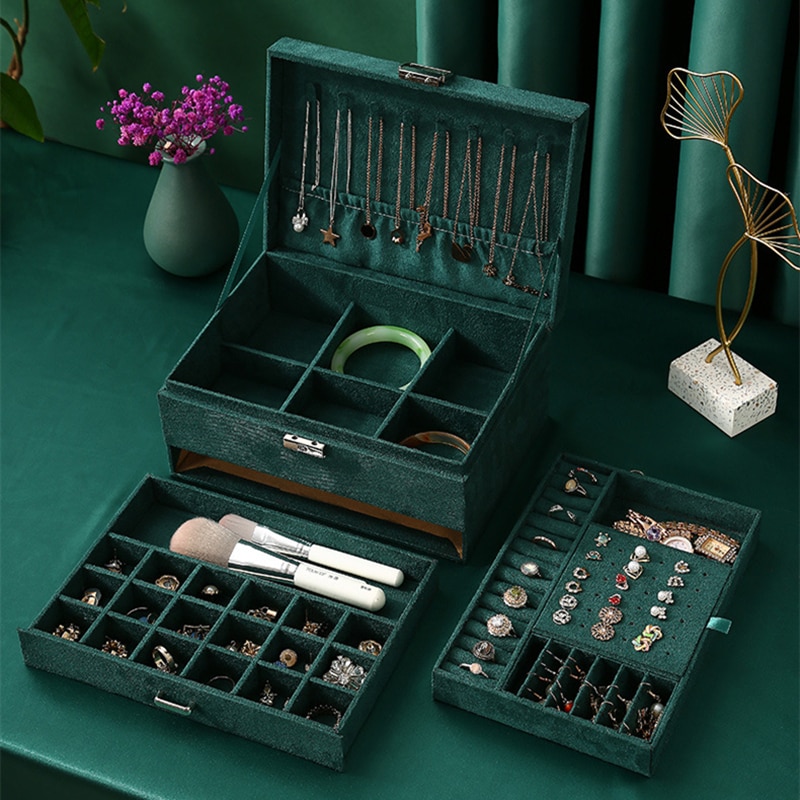 Three Layer Large Jewelry Organizer
