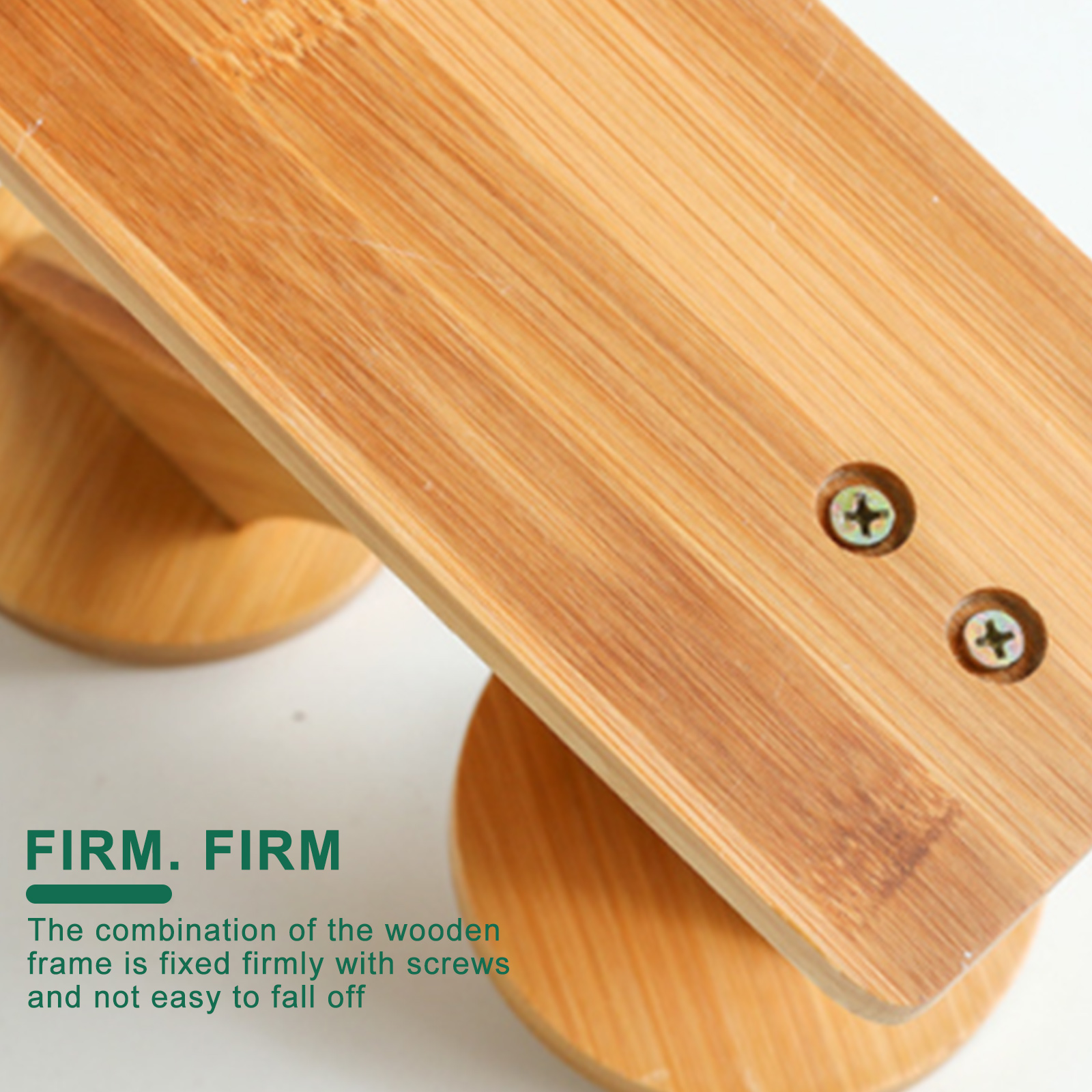 Three Slot Wooden Succulent Rack