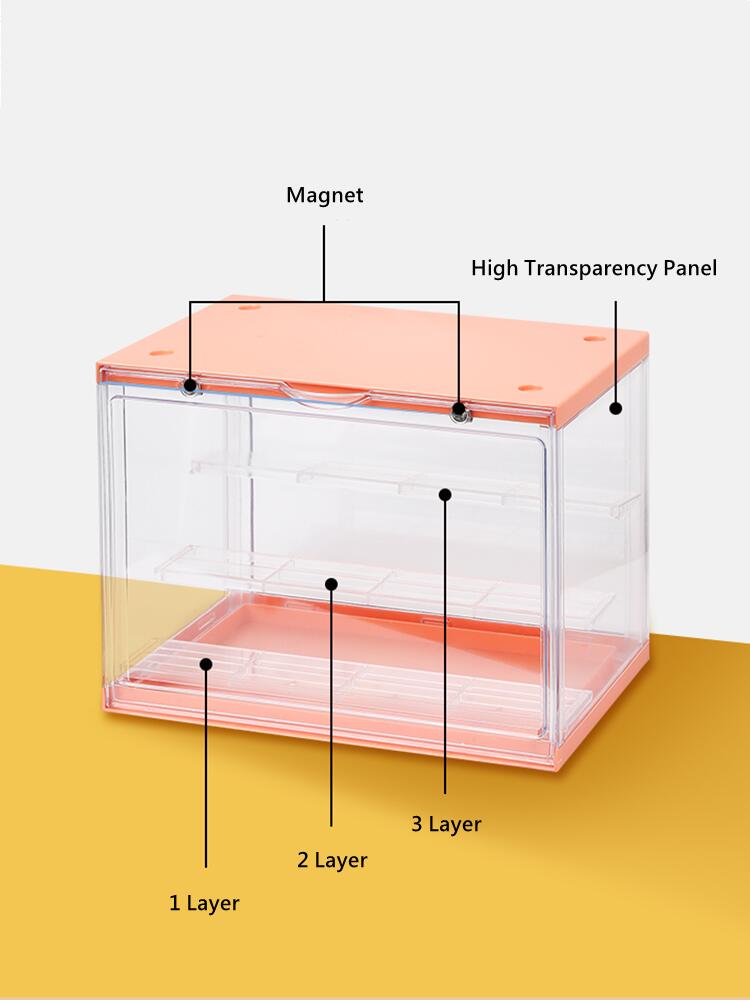 Three Tier Action Figure Storage Case