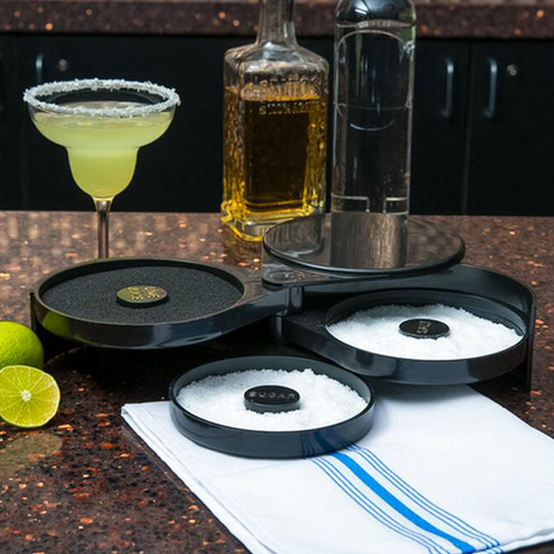 Three Tier Margarita Salt Rimmer