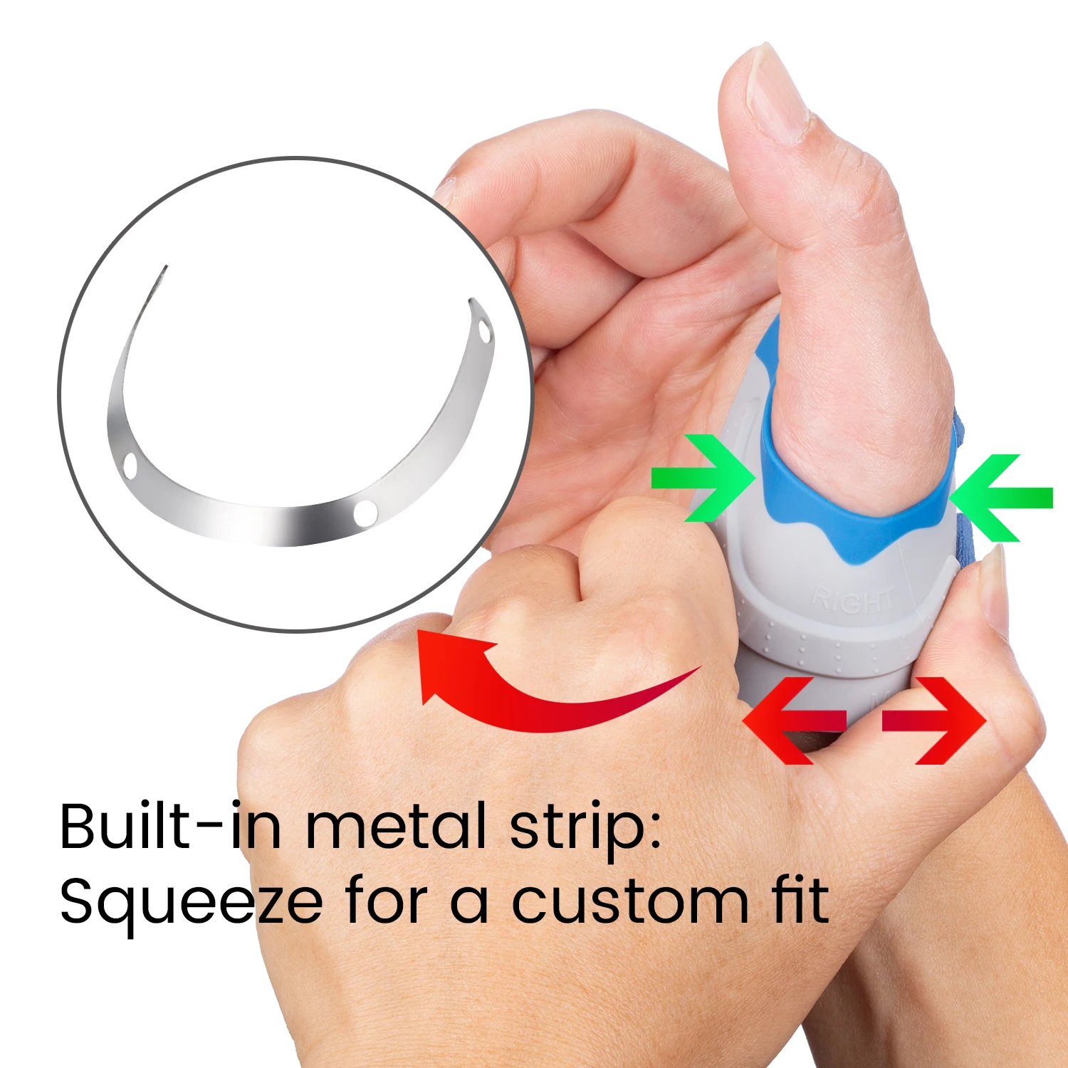 Thumb Brace CMC Joint Orthosis Thumb Support for Osteoarthritis Pain Relif and Tendonitis Lightweight and Breathable