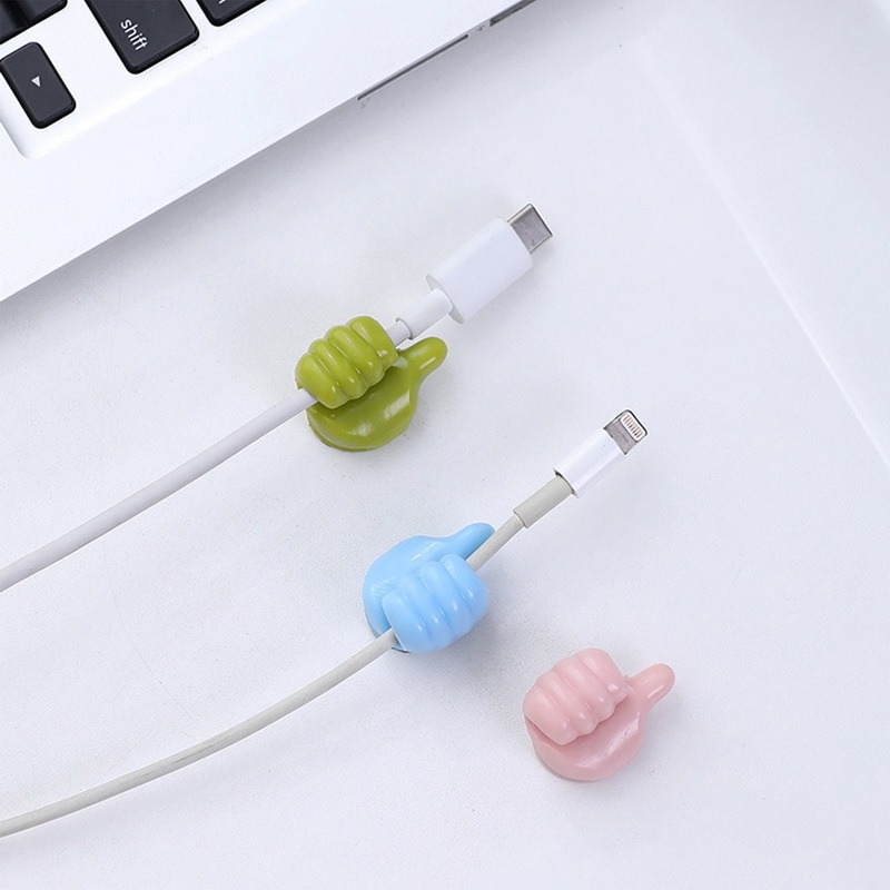 Thumbs Up Phone Charger Cord Holder (4 pcs) Thumbs Up Phone Charger Cord Holder (4 pcs)