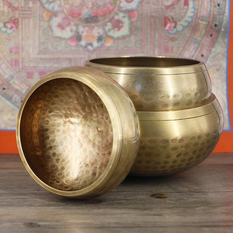 Tibetan Buddhist Nepal Meditation Prayer Singing Bowl