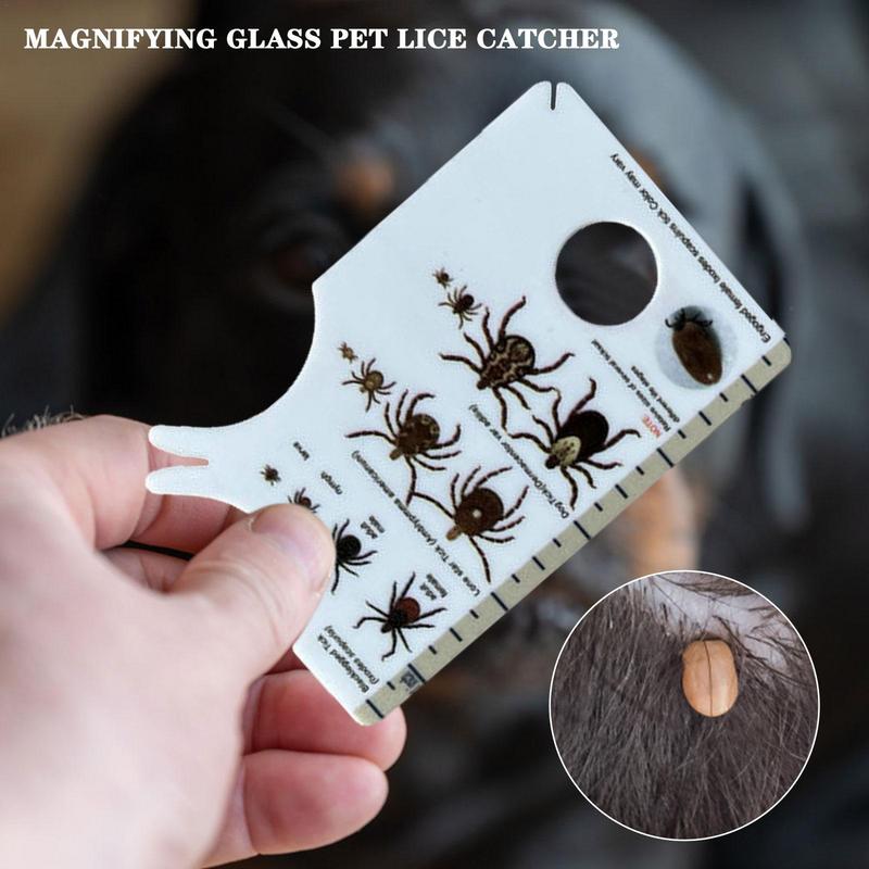 Tick Removal Card with Magnifying Glass Tick Removal Card with Magnifying Glass