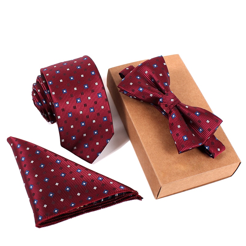 Tie Set for Men with Handkerchief