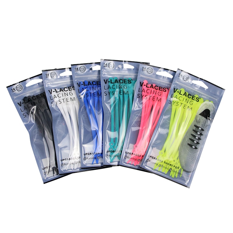 Tieless Shoelaces Silicone Laces (14pcs) Tieless Shoelaces Silicone Laces (14pcs)
