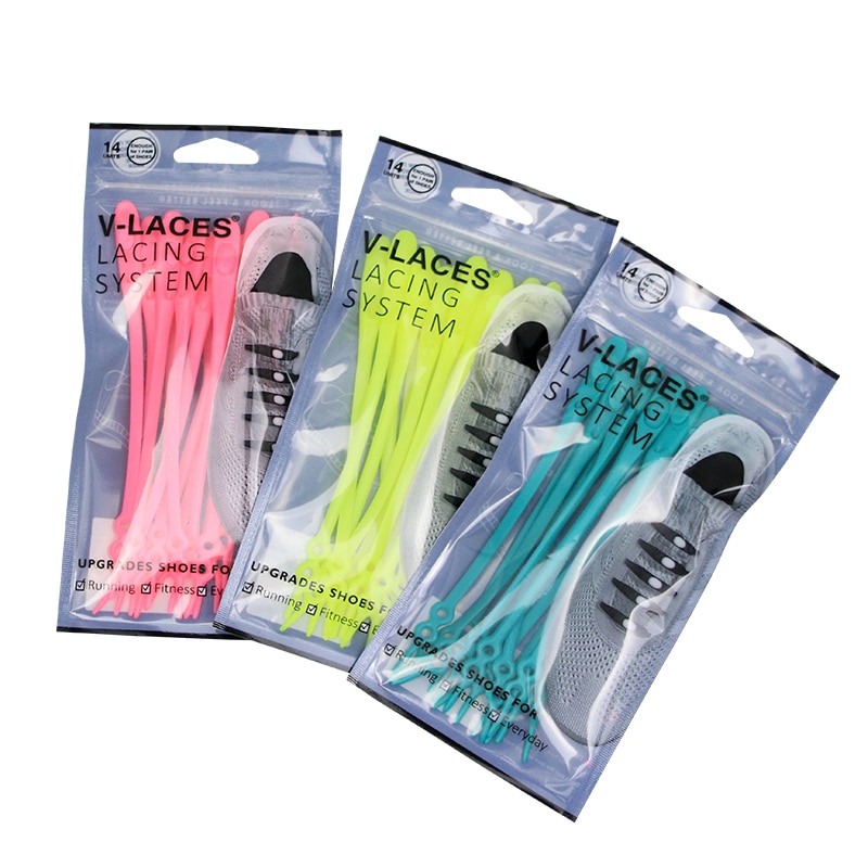 Tieless Shoelaces Silicone Laces (14pcs) Tieless Shoelaces Silicone Laces (14pcs)