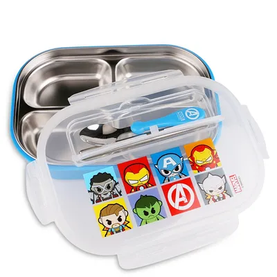 Tiffin Box for Kids with Cartoon Design Tiffin Box for Kids with Cartoon Design