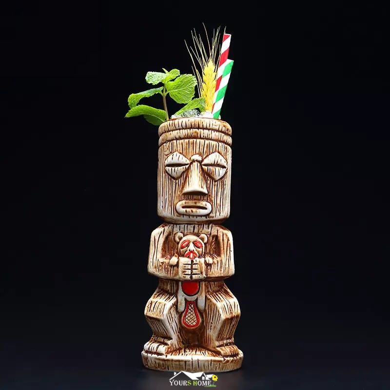 Tiki Mug 480mL Ceramic Drinkware Tiki Mug 480mL Ceramic Drinkware