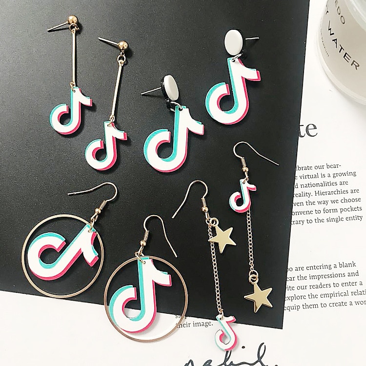 TikTok Earrings Trendy Fashion Accessory