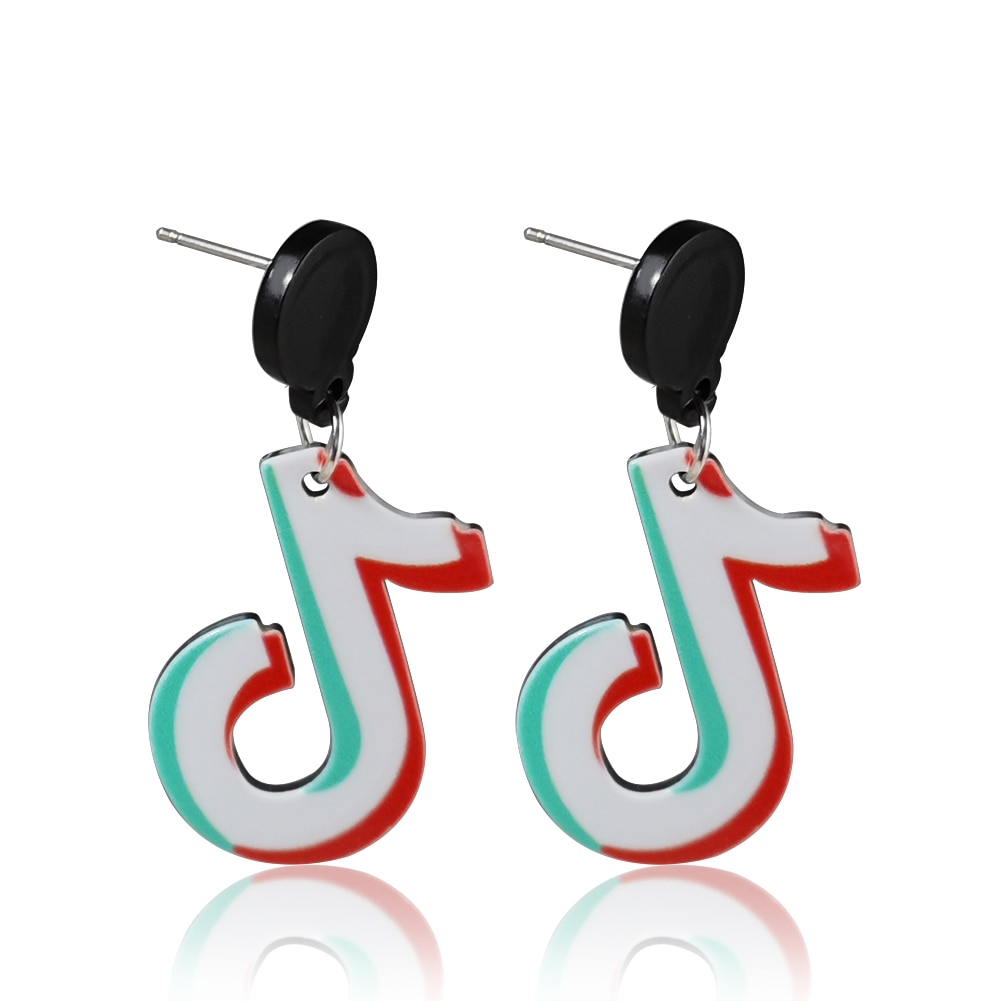 TikTok Earrings Trendy Fashion Accessory TikTok Earrings Trendy Fashion Accessory