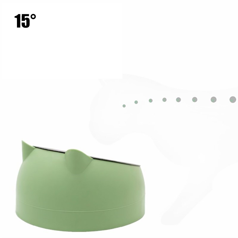 Tilted Cat Bowl Stainless Steel Feeder Tilted Cat Bowl Stainless Steel Feeder