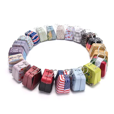 Tin Box Retro Mini Suitcase Tin Box Retro Mini Suitcase