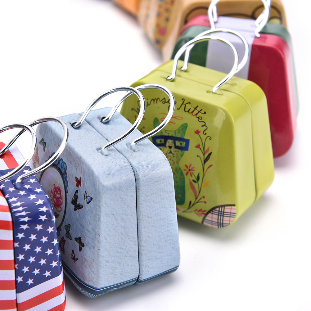 Tin Box Retro Mini Suitcase Tin Box Retro Mini Suitcase