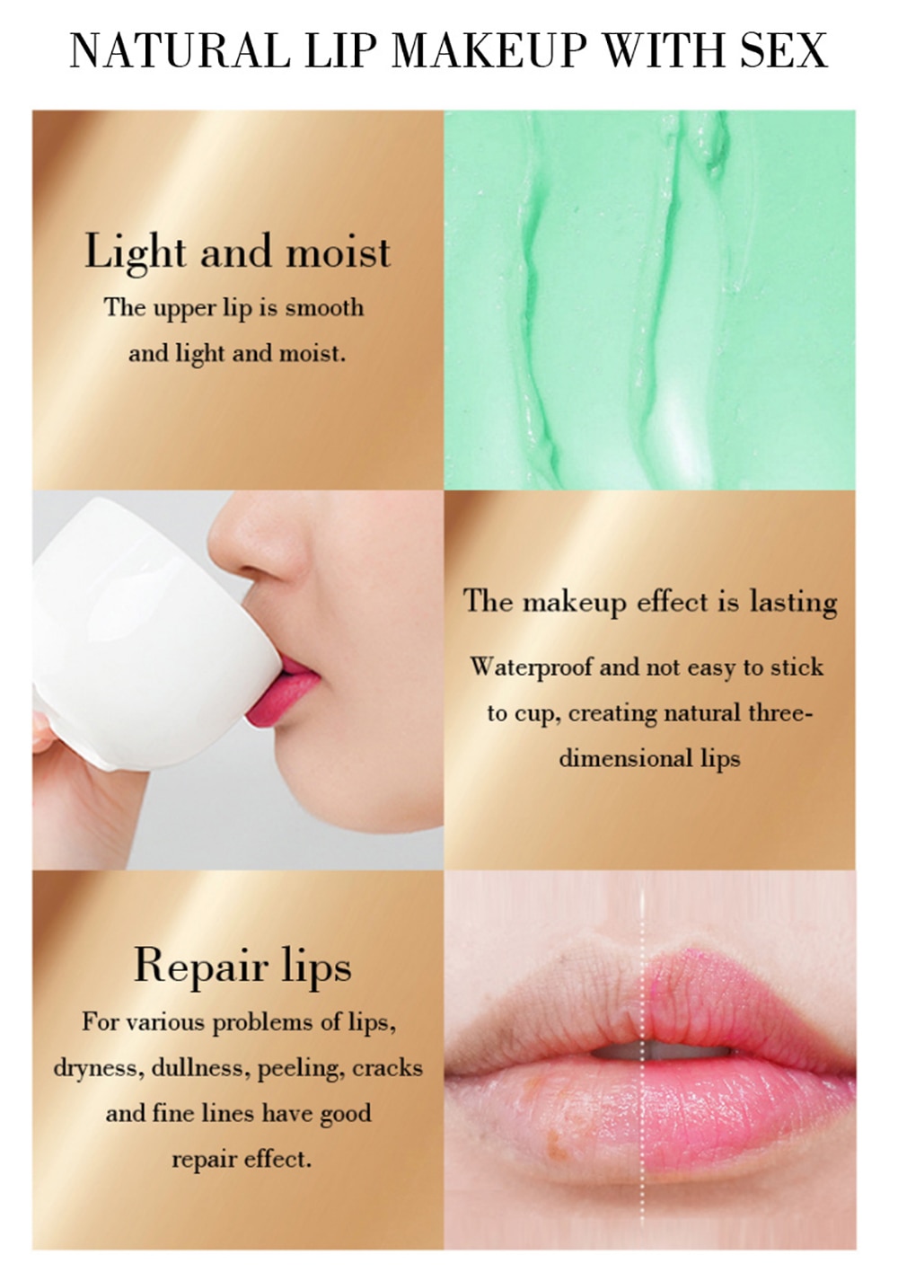 Tinted Lip Balm Moisturizing Lipstick Tinted Lip Balm Moisturizing Lipstick
