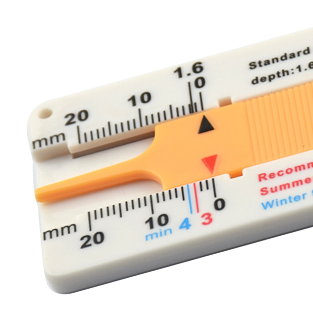 Tire Depth Gauge Car Tool Keychain Tire Depth Gauge Car Tool Keychain