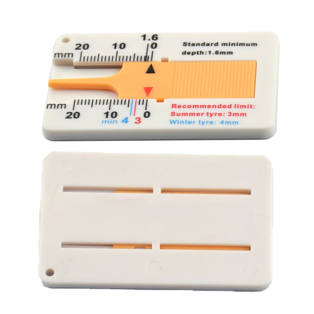 Tire Depth Gauge Car Tool Keychain Tire Depth Gauge Car Tool Keychain