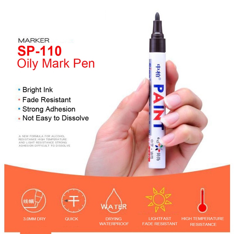 Tire Lettering Pen Repairing Paint