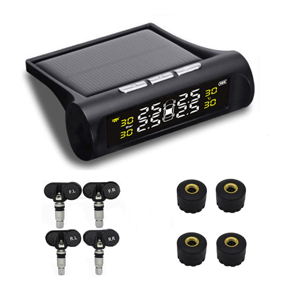 Tire Pressure Monitor Solar Powered Tire Pressure Monitor Solar Powered