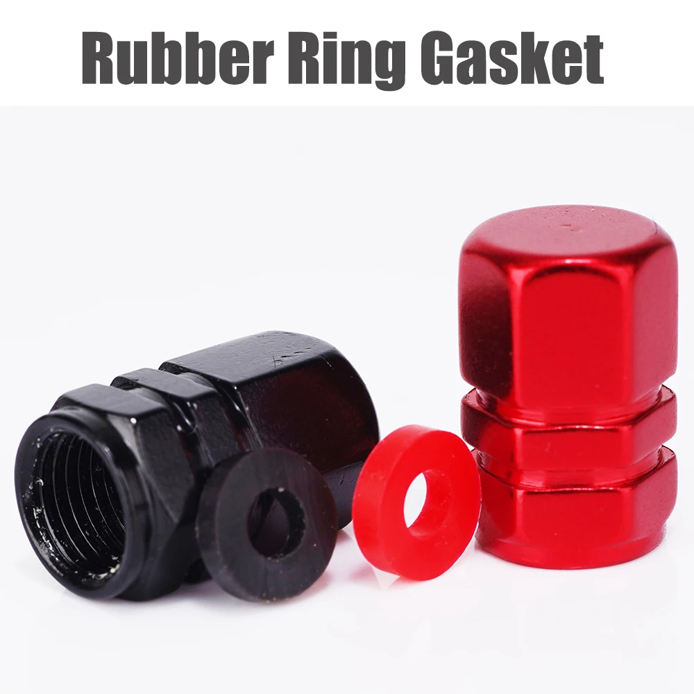 Tire Valve Stem Caps Decorative Tires Accessories Aluminum Alloy Nipple Wheel Caps For Cars Motorcycles Bicycle Cover
