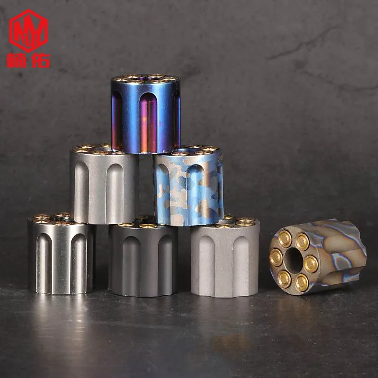 Titanium Alloy Revolver EDC Paracord Beads Lanyard Pendants Knife Beads Parachute Cord Bead Pendant Necklace Pendants Titanium Alloy Revolver EDC Paracord Beads Lanyard Pendants Knife Beads Parachute Cord Bead Pendant Necklace Pendants