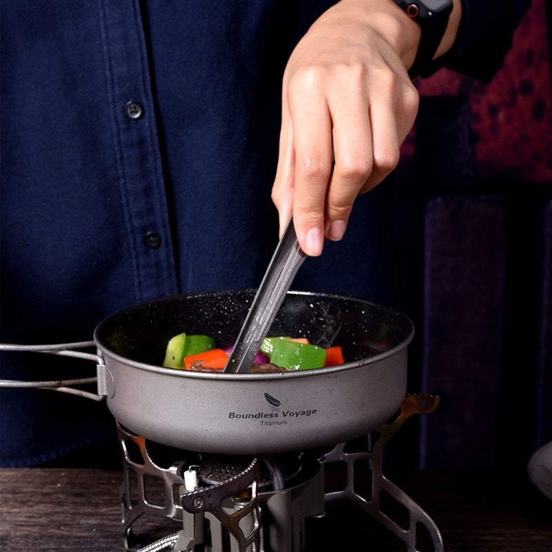 Titanium Camping Frying Pan