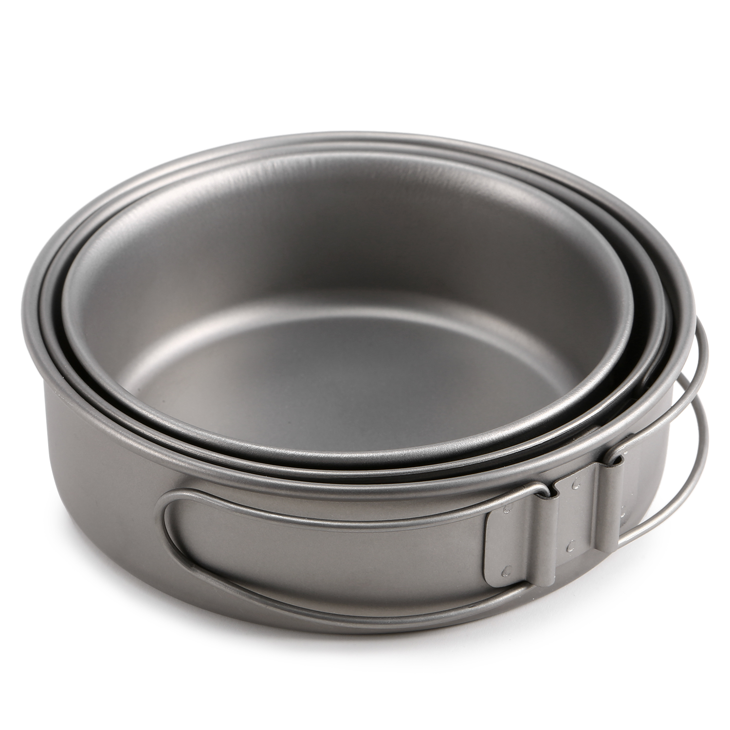 Titanium Metal Bowls for Camping (3pcs) Titanium Metal Bowls for Camping (3pcs)