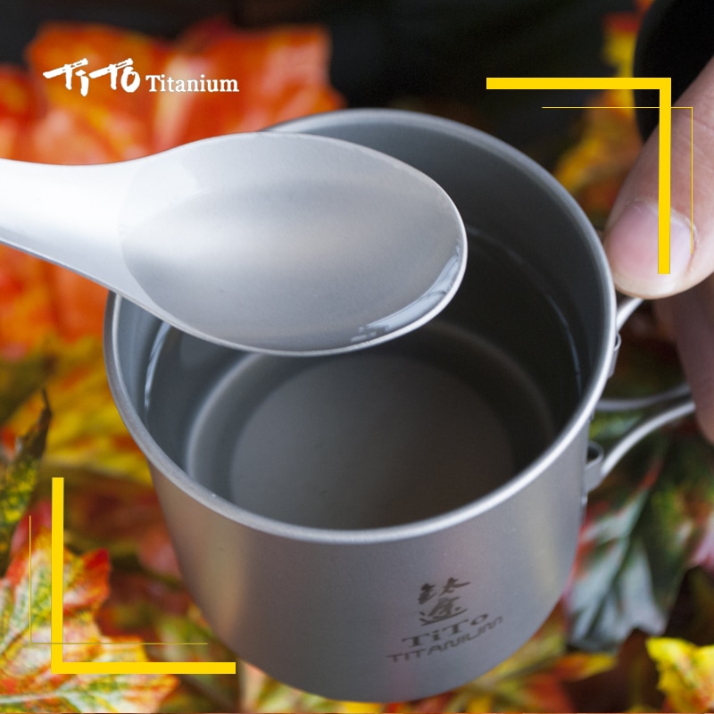 Titanium Spork Camping Tableware Titanium Spork Camping Tableware