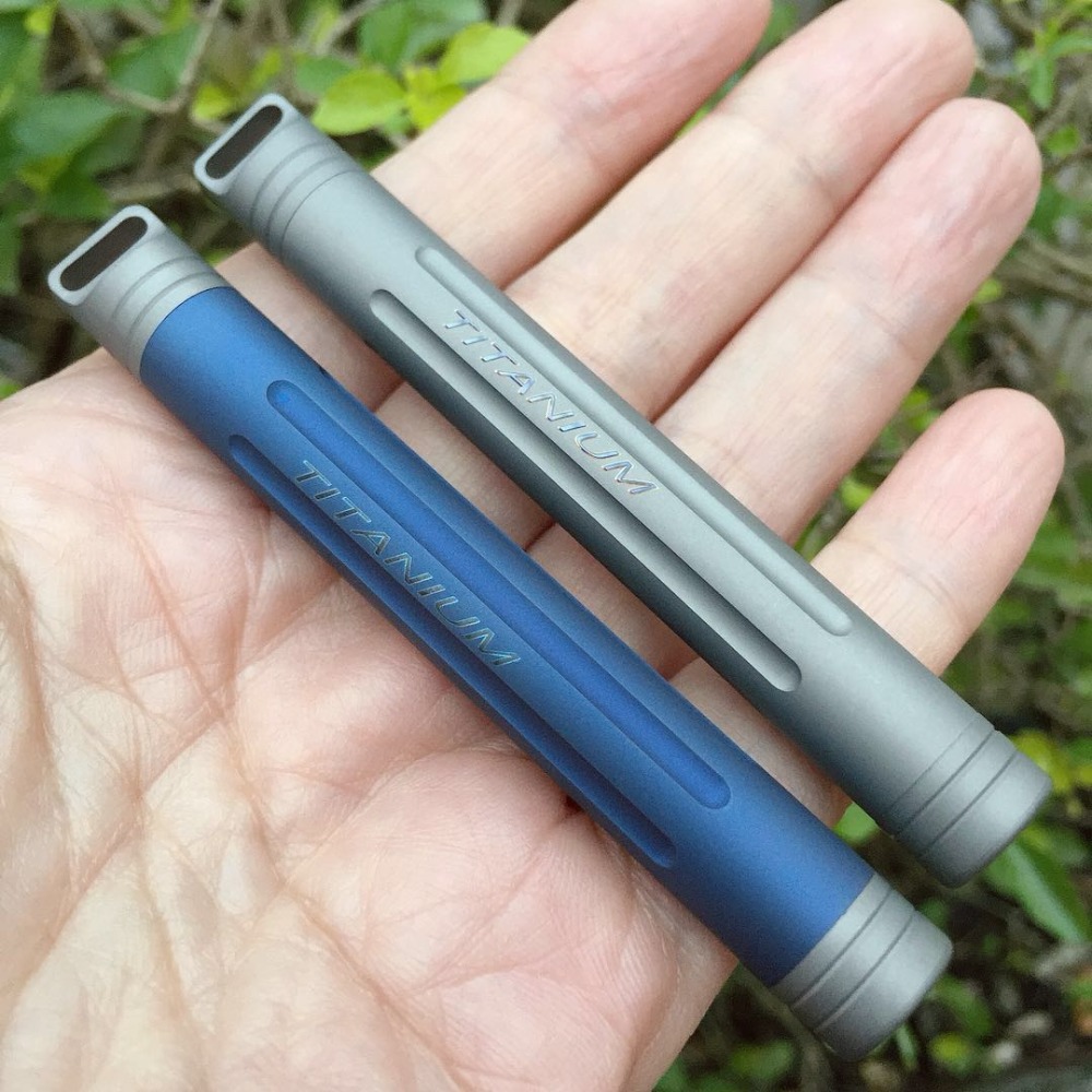 Titanium Waterproof Metal Pocket Toothpick Set Holder Titanium Waterproof Metal Pocket Toothpick Set Holder