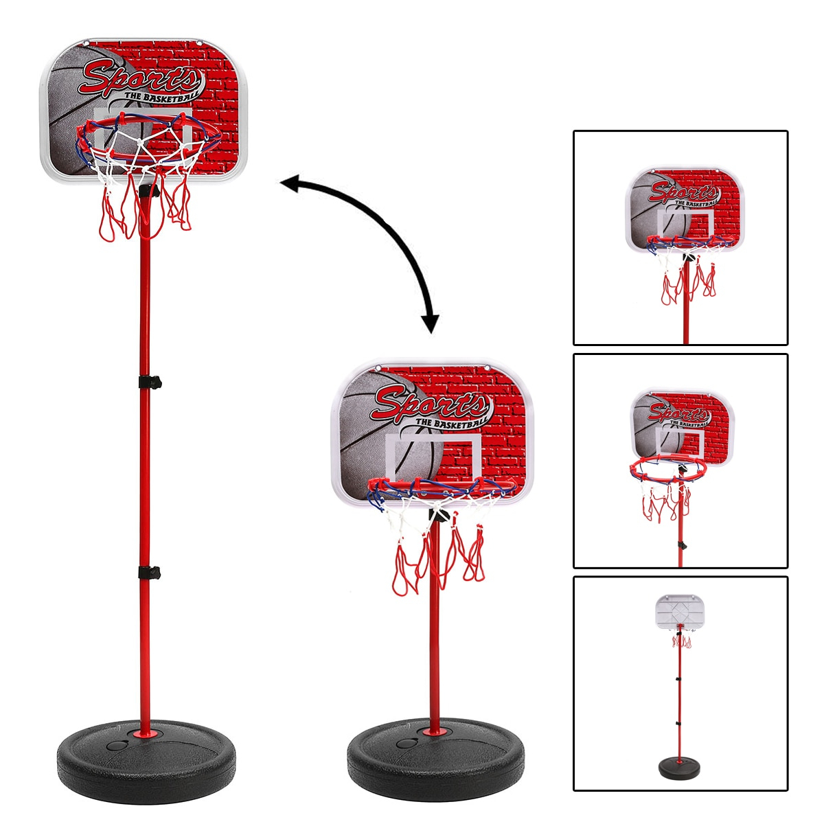 Toddler Basketball Hoop Adjustable Stand Toddler Basketball Hoop Adjustable Stand