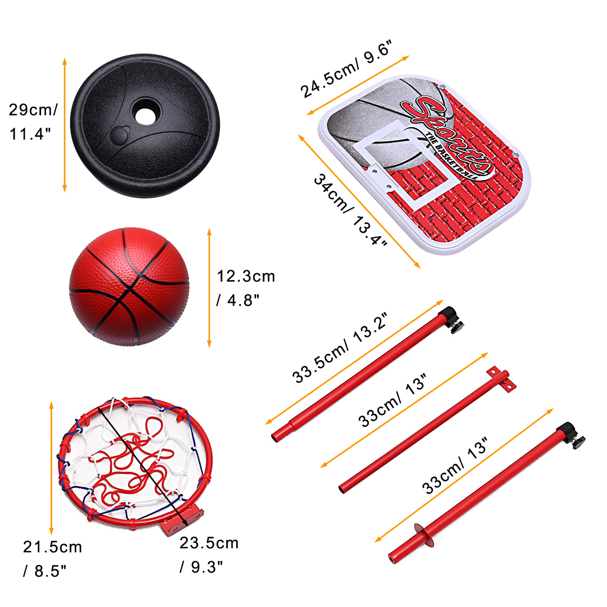 Toddler Basketball Hoop Adjustable Stand Toddler Basketball Hoop Adjustable Stand