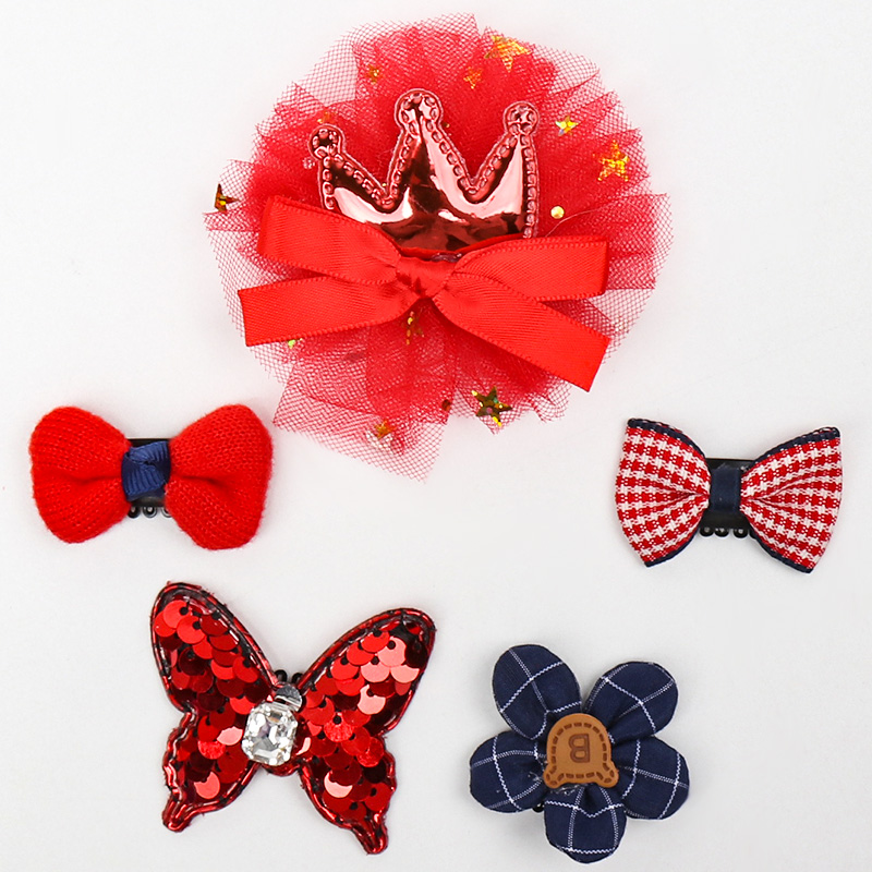 Toddler Hair Clips Set (5Pcs) Toddler Hair Clips Set (5Pcs)