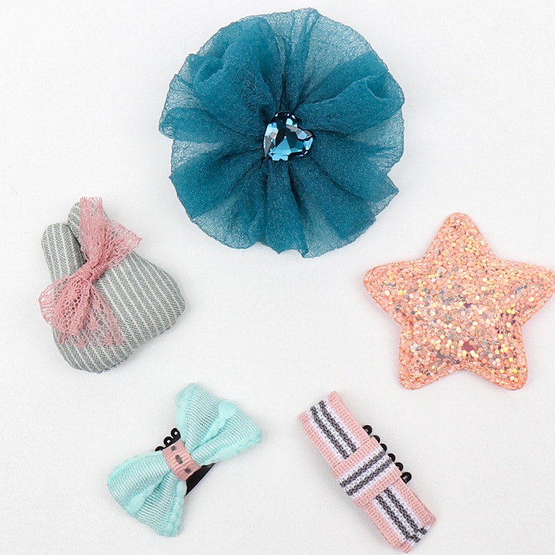 Toddler Hair Clips Set (5Pcs) Toddler Hair Clips Set (5Pcs)