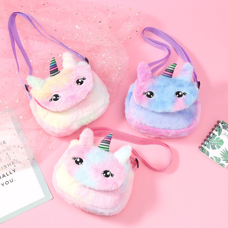 Toddler Purse Colorful Unicorn Design Toddler Purse Colorful Unicorn Design