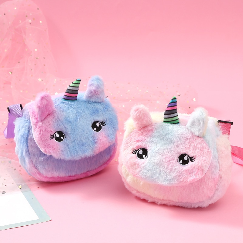 Toddler Purse Colorful Unicorn Design