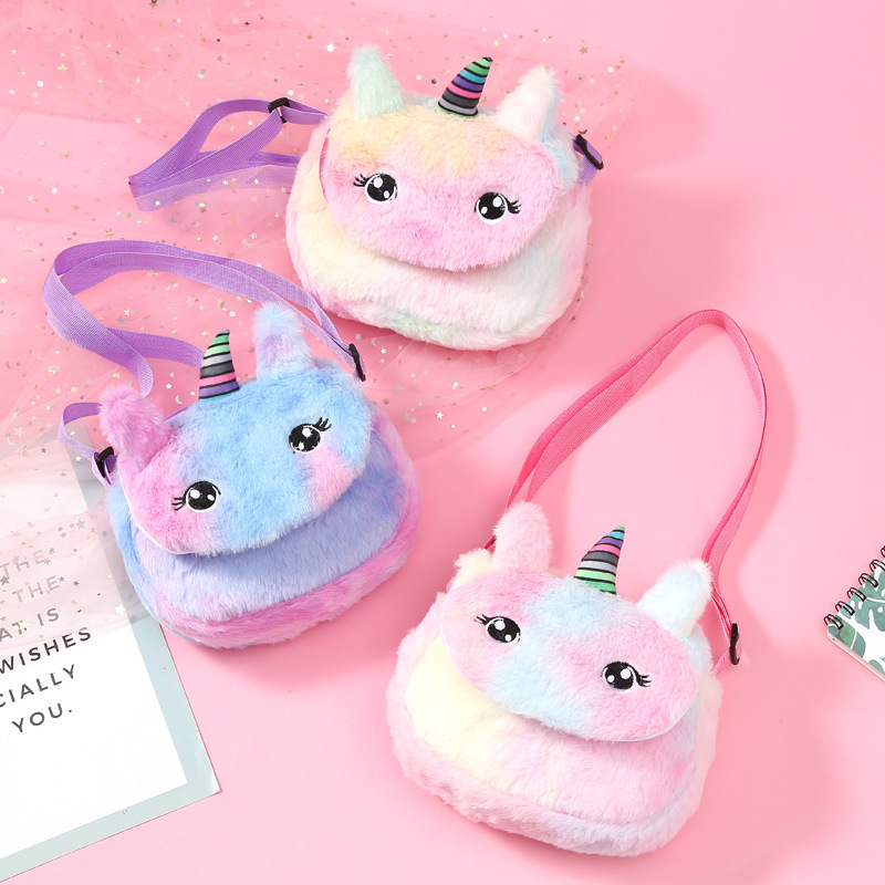 Toddler Purse Colorful Unicorn Design