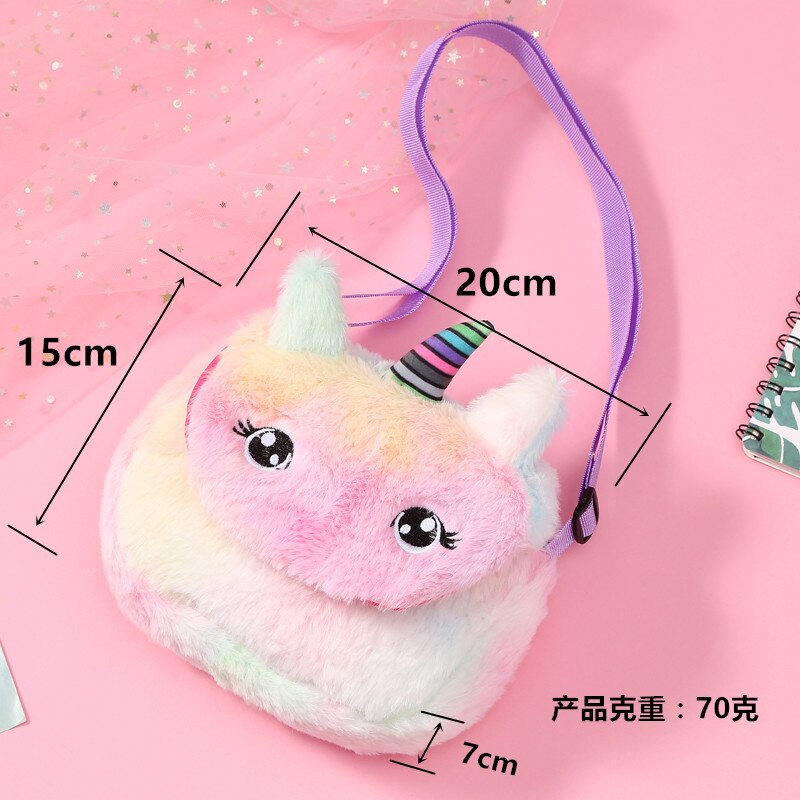 Toddler Purse Colorful Unicorn Design
