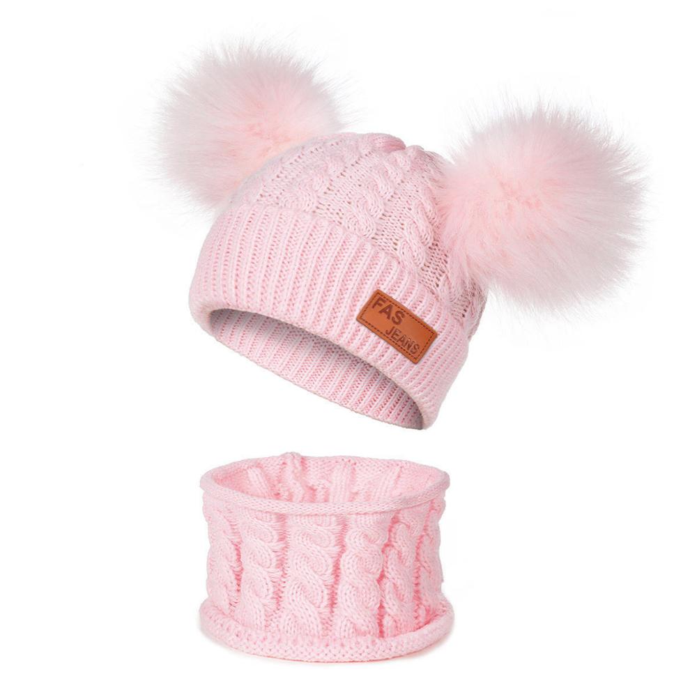 Toddler Winter Hat Kids Scarf Set