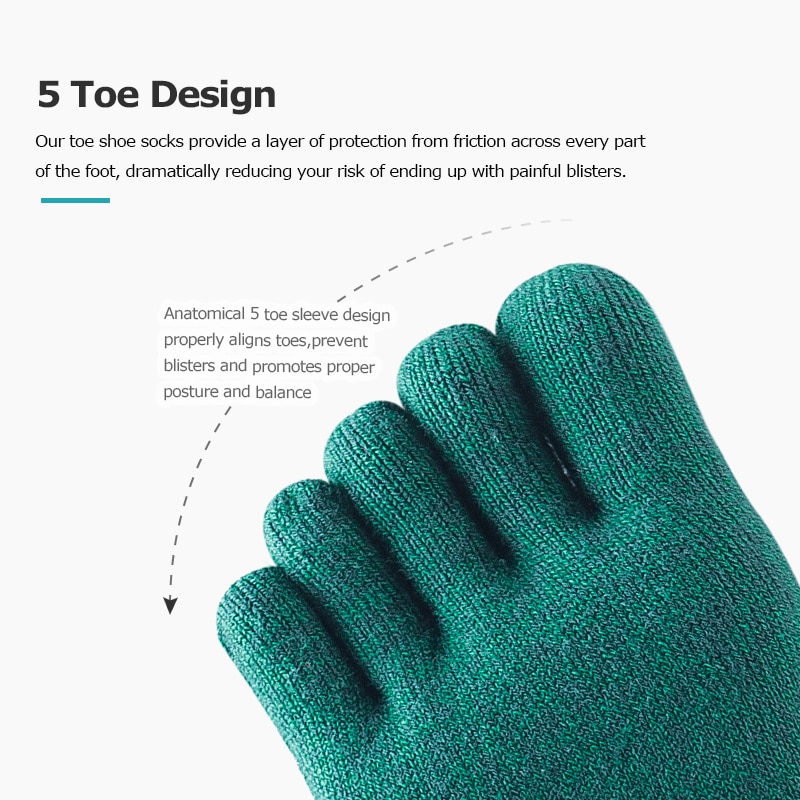 Toe Socks Low Cut Athletic Socks Toe Socks Low Cut Athletic Socks