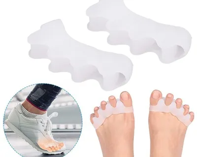 Toe Spacers 1 Pair Silicone Material
