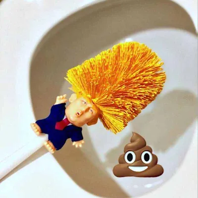 Toilet Brush WC Borstel Emmanuel Macron Brosse Original Trump Toilet Brush Make Toilet Great Again Commander In Crap Toilet Brush WC Borstel Emmanuel Macron Brosse Original Trump Toilet Brush Make Toilet Great Again Commander In Crap