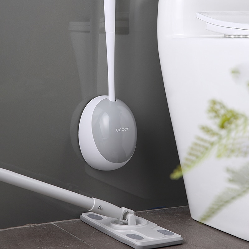 Toilet Cleaning Brush Silicone Bathroom Tool