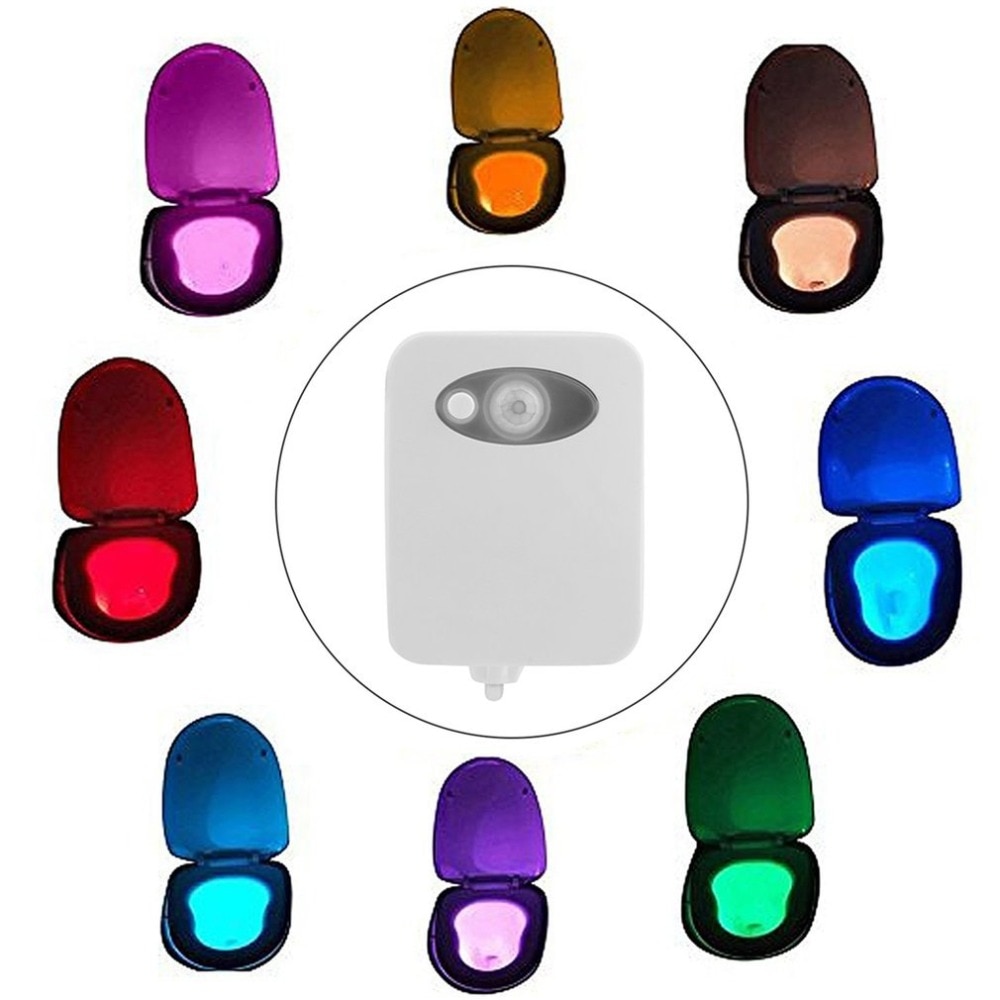 Toilet Night Light Motion-Sensor LED