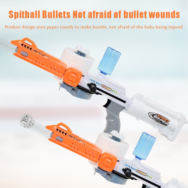 Toilet Paper Gun Children's Shooting Game Toy Toilet Paper Gun Children's Shooting Game Toy